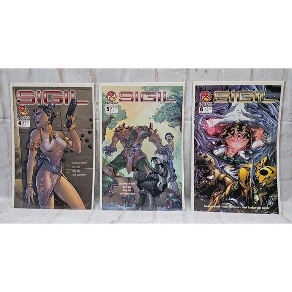 Lot of twenty-five (27) comic books CROSSGEN Comics SIGIL & SCION (#3) - Picture 3 of 12